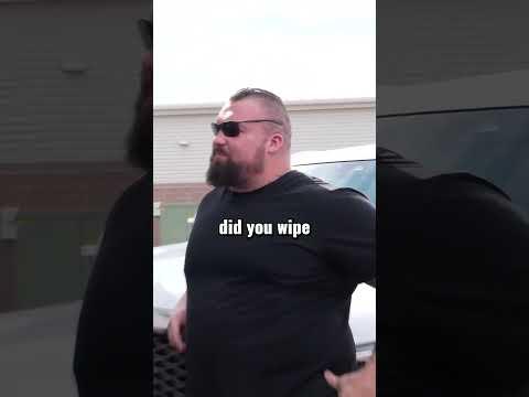 Eddie Hall and Brian Shaw Best Friends Forever