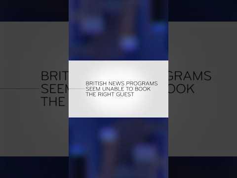 And Now: British News Programs Book the Wrong Guest #lastweektonight