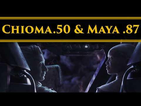 Destiny 2 Lore - Our guides through Desert Perpetual. Chioma 50 & Maya 87! The Ishtar Copies!