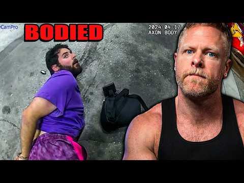 Disabled Son Gets Slammed On Pavement (moms fault)