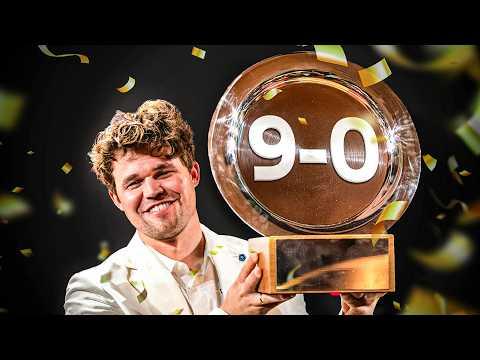 Magnus Carlsen Makes History With PERFECT TOURNAMENT SCORE