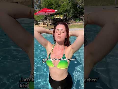Lass beim 1. Date schwimmen gehen