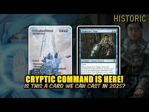 Cryptic Command In 2025! Grixis Wizards Will Let You Cast It | Historic BO3 | MTG Arena