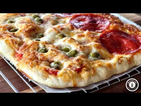 Make Pan-Style Pizza as Fast as Take Out? No Knead Too? You bet!