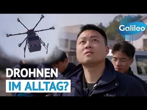 China im Jahr 2050? Wie Drohnen den Alltag steuern