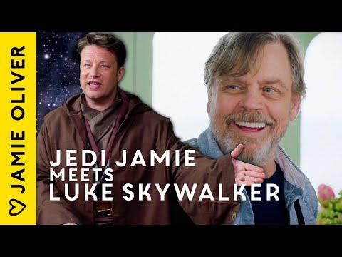 Star Wars Legend Mark Hamill (Luke Skywalker) Meets Jamie Oliver