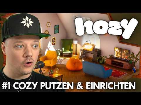 HOZY Gameplay live: Cozy putzen & einrichten 🔴 Non-Sims Live (deutsch)