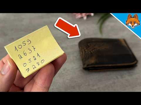JEDER hat so einen ZETTEL im Portemonnaie💥(DAS ist der GENIALE Grund)🤯
