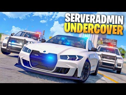 ADMIN UNDERCOVER FÜR DIE SICHERHEIT! | GTA 5 RP Real Life Online