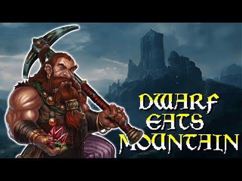 A Game About Dwarves Who Seriously HATE a Mountain! - Dwarf Eats Mountain