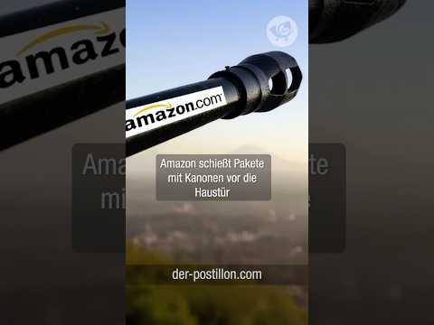 Amazon schießt Pakete mit Kanonen vor die Haustür