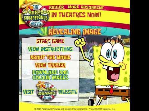 (Gameplay - 4831) The SpongeBob SquarePants Movie Revealing Image (Flash - 183)
