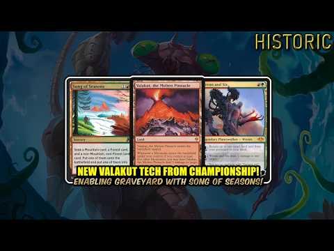 New Valakut Tech From Championship! | Historic BO3 | MTG Arena
