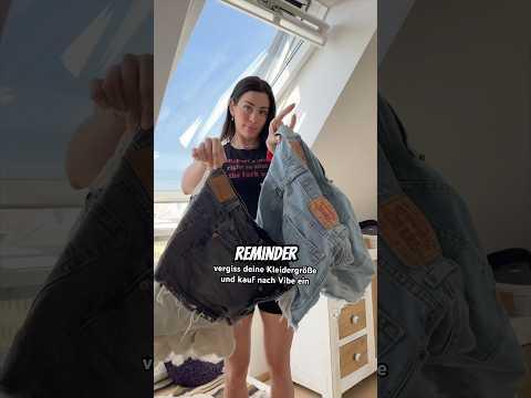 Flohmarkt Haul ❤️ welcher Vibe gefällt euch am besten? Jede Levis hat nur 2,80€ gekostet #sparespare