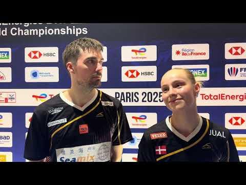 Christiansen and Bøje are back┃BWF World Championships 2025