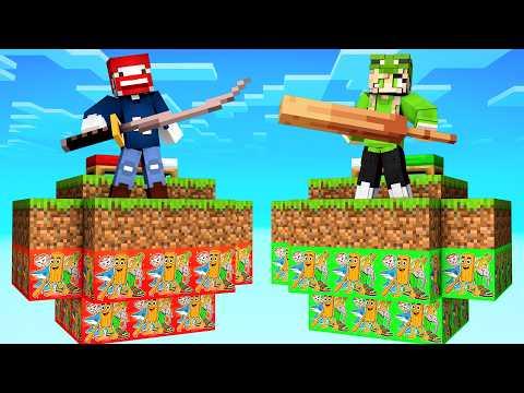 Minecraft BRAINROT LUCKY BLOCK BEDWARS!