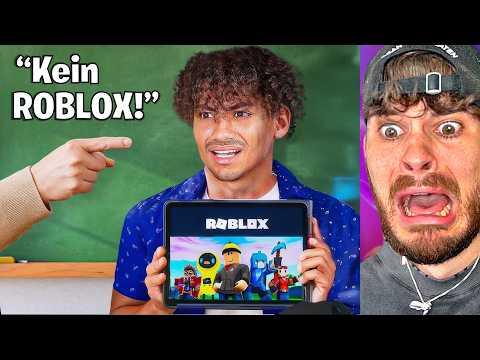 Fieser Lehrer VERBIETET Roblox in SCHULE