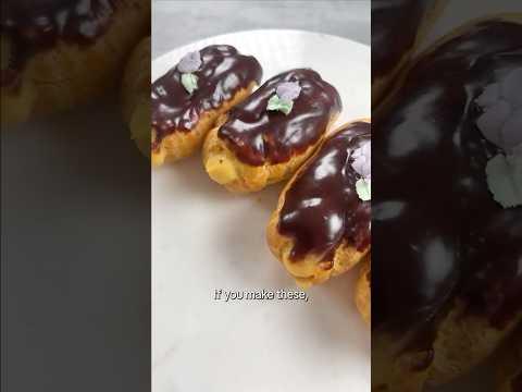 How to make homemade eclairs!