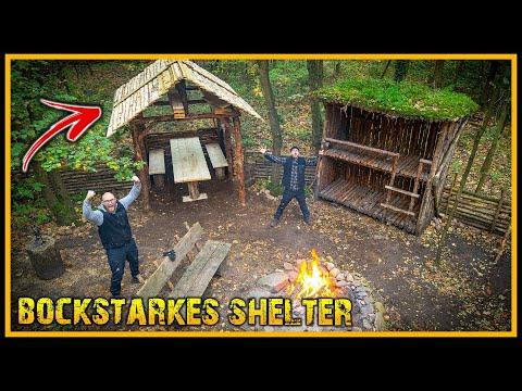 Neues Shelter im Wald Camp [Part 2] - Es wurde Zeit und so muss es sein! ⚠️| Naturensöhne Bushcraft