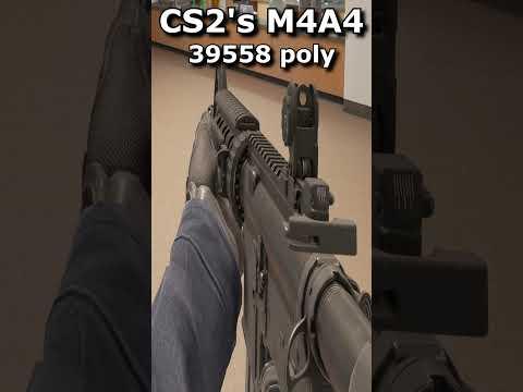 Some M4A1's are Spiky in CS2