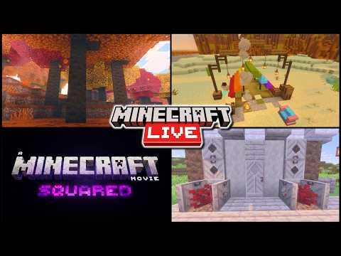 Wool Slabs & Stairs, Dappled Forest & Minecraft Movie Sequel | Minecraft Live 2026 TwitchCon
