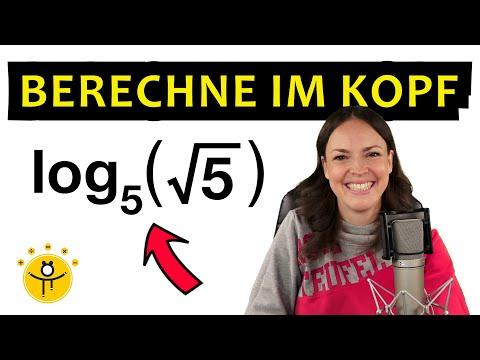 Logarithmus berechnen OHNE Taschenrechner – mit Wurzeln