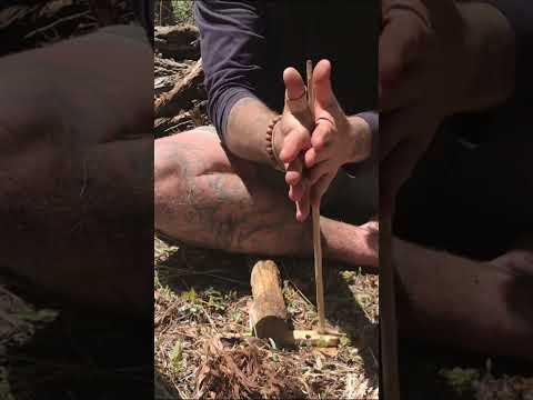 FRICTION Fire Hand Drill - Class from 10 Years Ago #survival #bushcraft #primitiveskills #nature