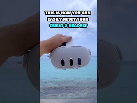 How to FACTORY RESET Meta Quest 3
