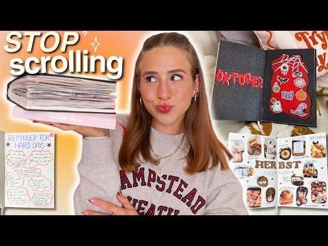 JOURNAL IDEEN🧸🍁📝  aesthetic Herbst Bullet Journal Ideen -  Cali Kessy