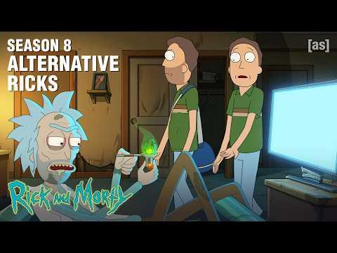 Alternative Ricks in Season 8 | Rick and Morty | adult swim