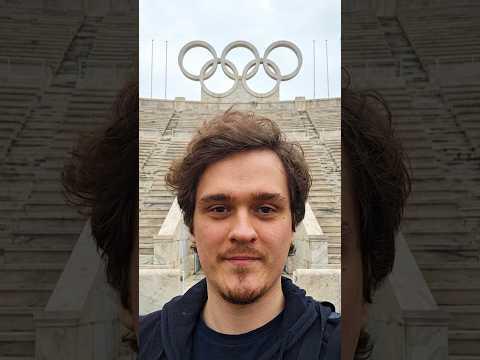Running In The First Ever Olympic Stadium