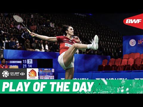 HSBC Play of the Day | What a rally! What a backhand!