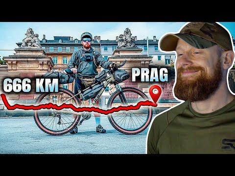 Was PASSIERT HIER?!😂 - 666km BIKEPACKING nach PRAG | Fritz Meinecke reagiert auf Kuni