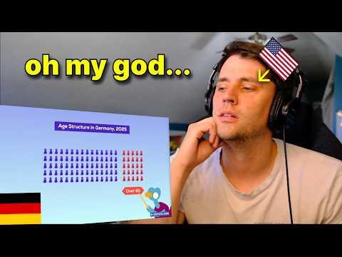 American reacts to GERMANY IS OVER (Kurzgesagt)