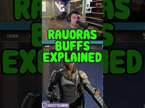 ALL OF RAUORAS BUFFS EXPLAINED (SIEGE SCHOOL) #shorts