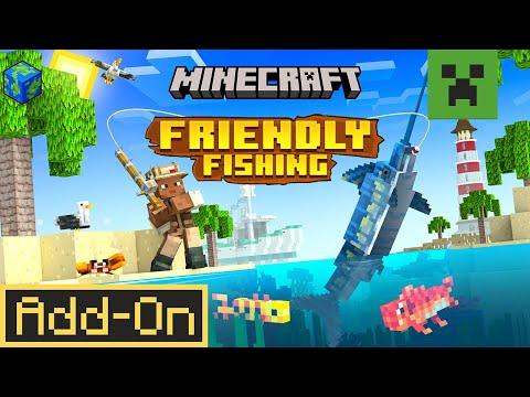 Minecraft x Friendly Fishing Add-On