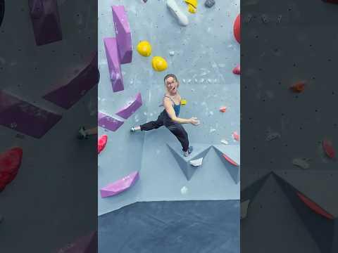 Thought I was done with these comp moves but I just had to try this boulder today. Soo good!