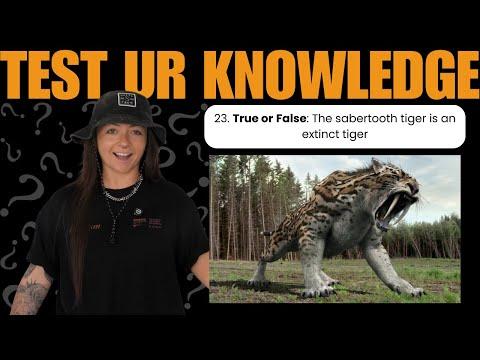 time for a zoology quiz