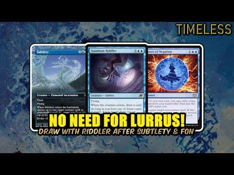 Who Needs Lurrus in 2026? Riddler + Subtlety Esper Tempo/Control | Timeless BO3 | MTG Arena