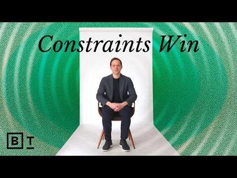 Constraints make you more creative, not less. Here’s proof | David Epstein: Full Interview