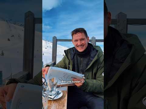 Die Preise in Frankreichs teuersten Skigebiet #shorts