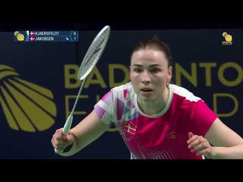 Match highlight: Line Kjærsfeldt vs Julie Dawall - #EC25 Semifinal