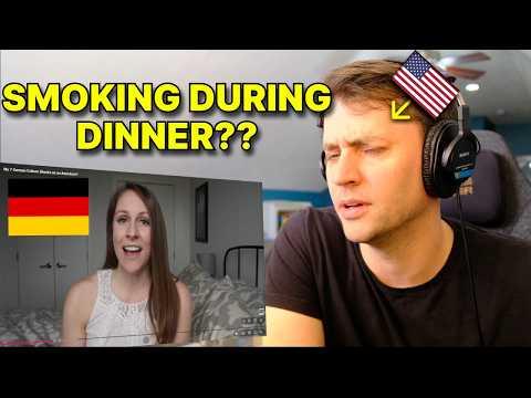 American reacts to "My 7 German Culture Shocks as an American!!"