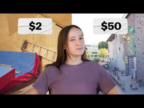 I Compared The Cheapest vs Most Expensive Bouldering Gym in Europe