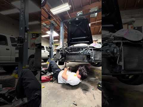 Porsche’s new wide wheels keep clipping the radiator, so today we fix that! #porsche  #automotive