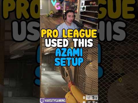 NEW AZAMI SPOT USED IN PRO LEAGUE (SIEGE SCHOOL) #shorts