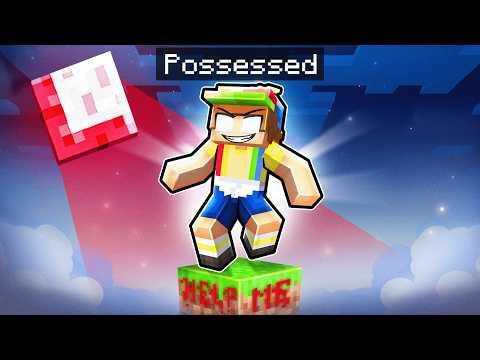 POSSESSED on ONE BLOCK in Minecraft…