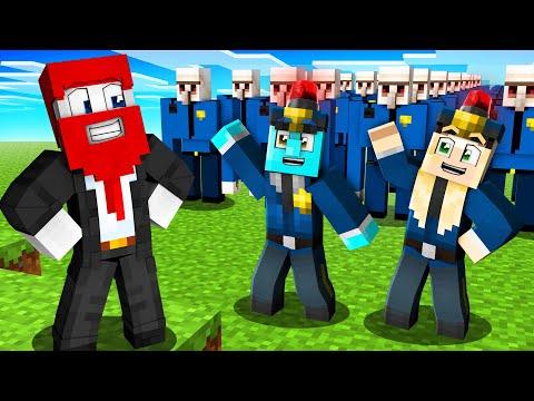 Ich VERSTÄRKE die POLIZEI gegen LOGO! - Minecraft Freunde 3
