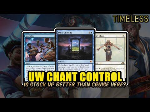 Stock Up My New Best Friend – UW Chant Control | Timeless BO3 | MTG Arena