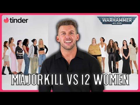 Warhammer Nerd Attempts To Date 12 Women At The Same Time | Real Life Tinder Swiping